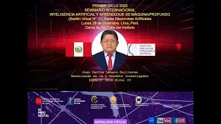 IA y Aprendizaje Máquina Profundo. Sesión N° 12. Redes Neuronales Artificiales