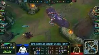 SSG vs SPY   Worlds 2016 Group Stage Week 1 Day 1   LoL