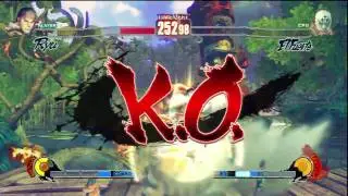 SF4 Challenge Mode Time Attack Hard Ryu Level 1 HD PT2