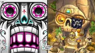 Temple Run 2 [SIMONE DAVIES COMMODORE] SPIRITS COVE Map Vs PIRATE COVE Map