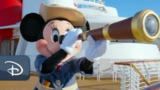Captain Minnie Discovers New Design Detail For The Disney Treasure | Disney Cruise Line