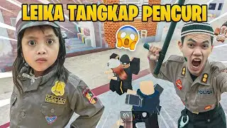 POLISI LEIKA TANGKAP MALING YANG MENCURI DI MALL 😱😨 MALL SECURITY SIMULATOR [ROBLOX INDONESIA]