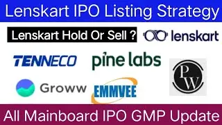 Lenskart Solutions IPO Listing Day Strategy | Groww IPO | Emmvee Photovoltaic IPO |