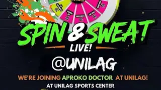 Group 4 is a fire🥊🥊. Spin and Sweat with LKFitness live@ Unilag. #LKFitness #SpinAndSweat #Fitness