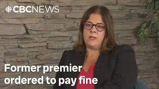 Former Manitoba premier ordered to pay $18K fine