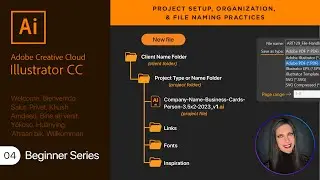Adobe Illustrator &ndash; Project File Organization, File Naming, Workflow Best Practices, Export & Save