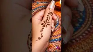 flora short mehndi design 🌿#shorts #trending #mehndi #song #viral #henna #reels