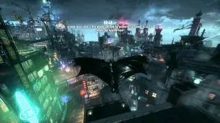 Batman: Arkham Knight -  Grapnel, Boost, Dive, Glide Without Touching The Ground For 60 Seconds PS4