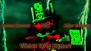 1X Before VS After Rework ShowCase! (Roblox Forsaken)