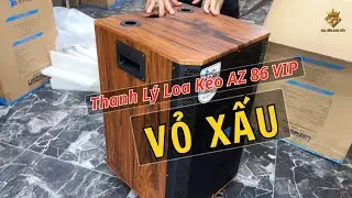 Thanh Lý Loa Kéo AZ 86 VIP Vỏ Xấu  - Bass 40 - 3 Đường Tiếng Chống Hú