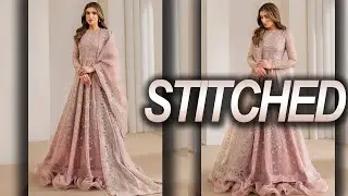 Jazmin New Chiffon Collection Stitched Dress 2024 | Code UC 3024