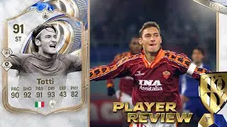 SIMPLE Y SENCILLAMENTE ESPECTACULAR!! | FRANCESCO TOTTI 91 TOTY ICON REVIEW