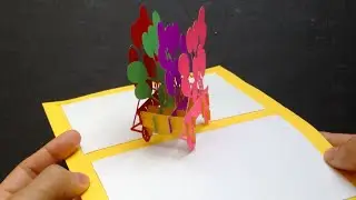 3D Birthday Ballons Pop-Up Card Tutorial