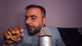 _Sufi ASMR_ Eating fake pizza coconut rain triggers that sound