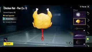 Upgrading Chicken Pan Skin || Pubg Mobile