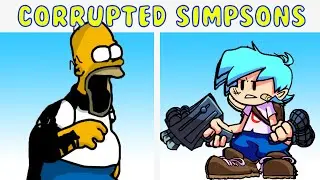 Friday Night Funkin' x Pibby Corrupted Simpsons (FNF MOD/HARD/THE SIMPSONS)