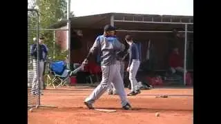 Oleg Semenov (North Stars) - Batting Practice, Sept. 8, 2014