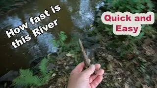 How to messure Speed of a River .