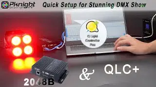 Pknight ARS2048B's SACN Compatibility with QLC+ for Lighting Control