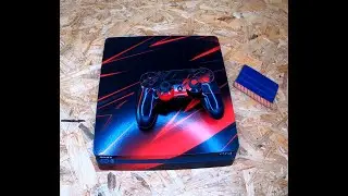 Как нанести скин на консоль и контроллер PS4 Slim | StickerMasterSVK | Наклейка-обёртка PlayStation 4