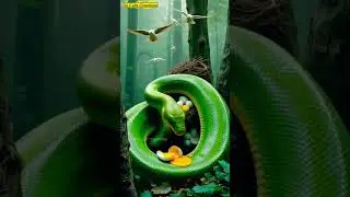 snake eating bird eggs #shorts #ai#birds #snake #nature #wildlife #aibird #nest #snakeattack #short