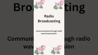 Radio Broadcasting | Communication through radio wave transmission | Radio System kya Hai