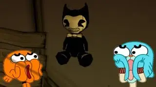 ¿El Peluche De Bendy And The INK Machine En El Increible Mundo De Gumball?