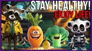 Stay Healthy, Stay Strong! 💪🍎 Health & Life Sciences for Kids! Together with Mr. Wash and Milo!