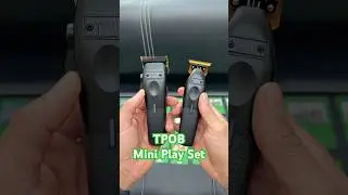 Mini Play Clipper/Trimmer Combo Set from @THEPISSEDOFFBARBER  #tpobplay #playclipper #miniplay