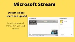 This video explains how to use Microsoft Stream. Stream