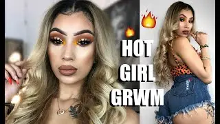 HOT GIRL SUMMER GRWM | Hair, Makeup & Outfit ft Eullair Hair