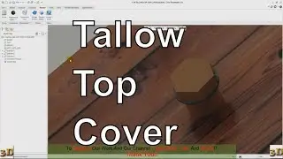 PTC CREO Modeling Part 1-39 | TALLOW CUP TOP COVER