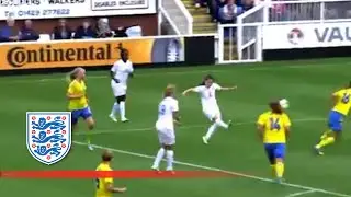 Carney's stunning goal for England v Sweden | Goals & Highlights