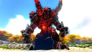 ARK Has Another TITAN.. The VOLCANIC TITAN! | ARK: Survival Evolved ARKmas #2
