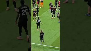 WILSON ODOBERT: The Spurs Star Gives His Shirt Away to a Fan: Man City 0-2 Tottenham
