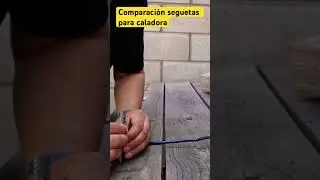 Comparaci&oacute;n seguetas para caladora #tools #herramientas #caladora