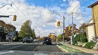KINGSTON - DUNDAS EAST- Downtown Toronto #torontodrive #drivingtour