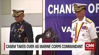 Casem takes over as Marine Corps Commandant