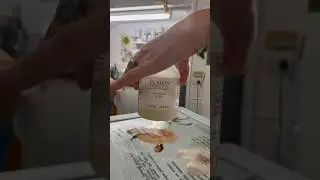 USING FUSION POURING RESIN ON A TABLE TOP 🌸