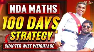 NDA 2 2025 Maths Strategy-Complete NDA Maths in 3 Months - Timetable+Topics Breakdown #score200+ 🔥