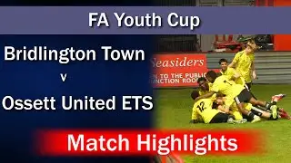 Match Highlights: Bridlington Town v Ossett United ETS