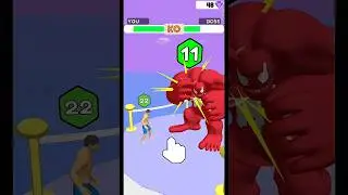 upgrade run 3d game muscle 😁😁🤩😍 Rmigamerz | Oggy and Jack | All Funny Games cartoon bhoot  #run game