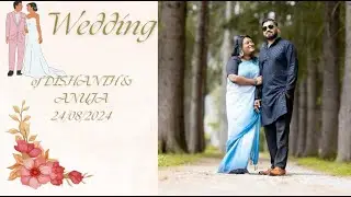 CKtv live Wedding of DISHANTH and ANUJA 24/08/2024