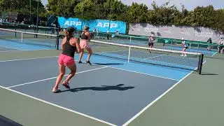 APP Newport Beach Open | Pro Women's Doubles | Chelsea Purcell and Averry Chew vs. Cade/Michelle