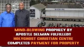Watch How God Provided 100m Through A Prophetic Word by Apostle Joshua Selman | Dr. Amos Fenwa