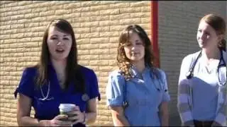 Med Students volunteering at St. Andrews health clinic