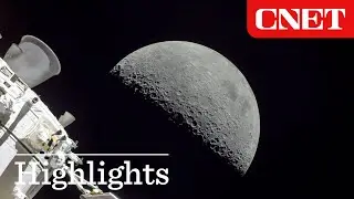 NASA's Orion Reveals Stunning High-Resolution Images of the Moon