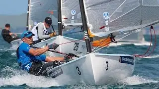 2015 Finn Gold Cup - day one with Giles Scott and Ed Wright