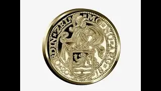 2018 Netherlands 1 oz Gold Proof Lion Dollar Restrike