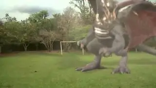 Dragao cuspindo fogo!!!